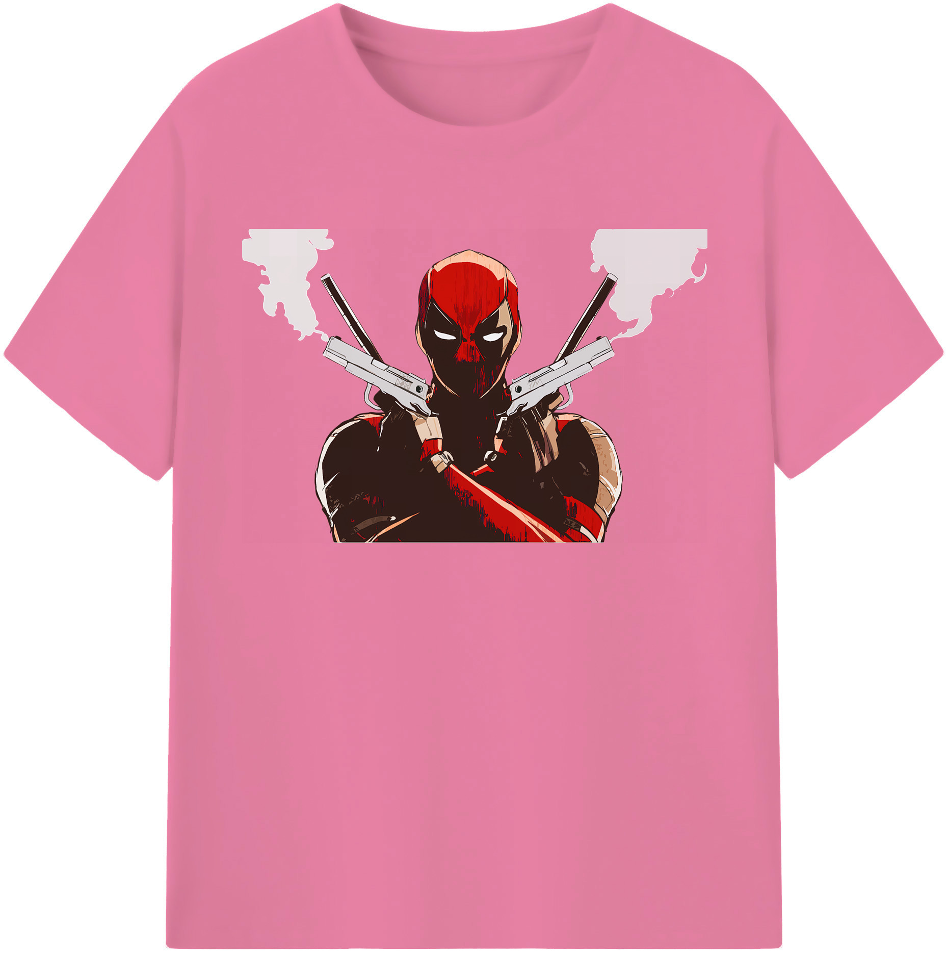 （画像用） Deadpool デッドプール 綿100％半袖Tシャツ（フロントプリント）